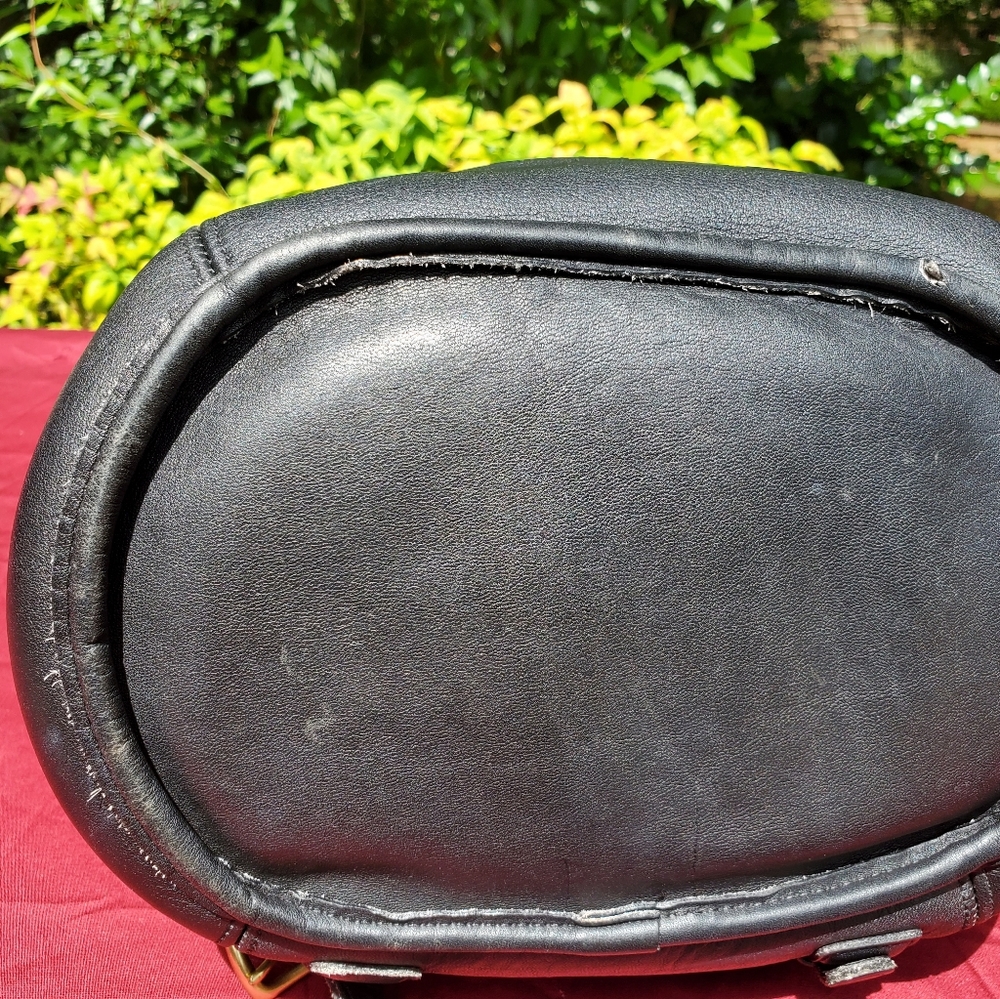 Vintage Coach Drawstring bucket leather Backpack - Picture 5 of 10
